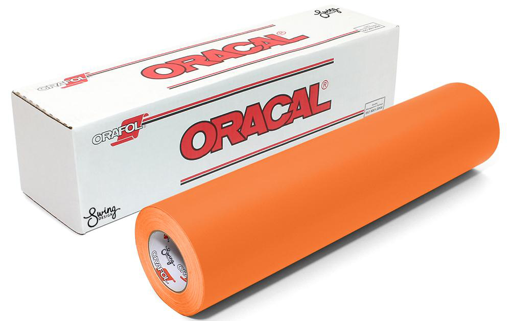 30IN LIGHT ORANGE 631 EXHIBITION CAL - Oracal 631 Exhibition Calendered PVC Film